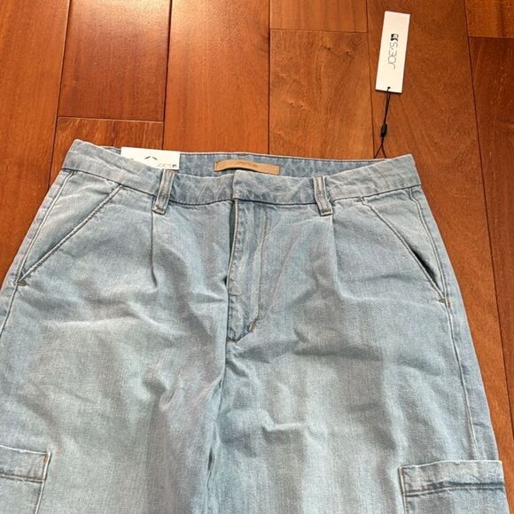 NWT Joe's Women's Jeans The Petra Natural Wide Leg Cargo Jeans size 30 - Picture 4 of 14